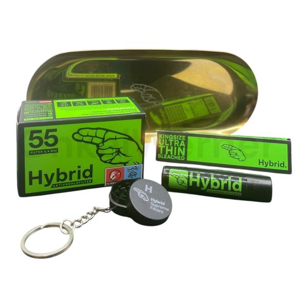Hybrid Rolling Tray Smoker Set Clipper Feuerzeug